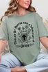 Black Coffee And A Whole Lotta Jesus Softstyle Adult T-Shirt