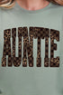 Leopard Luxe Auntie Softstyle Adult T-Shirt