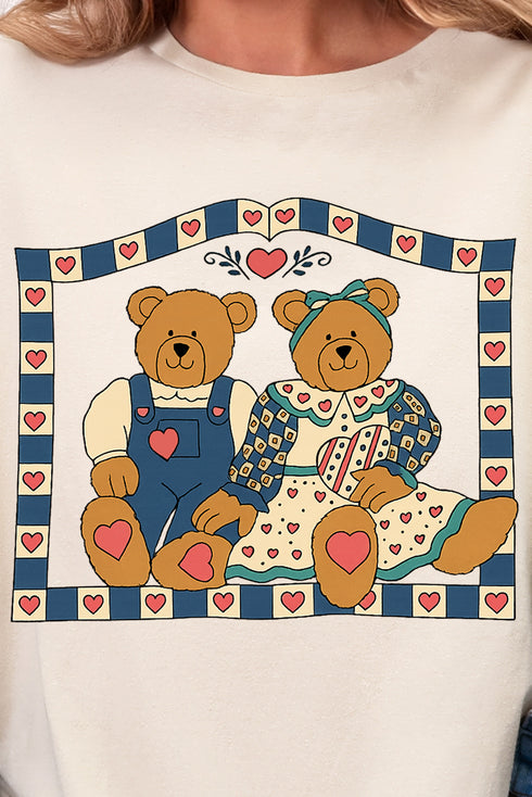 Honey & Hearth Bears Softstyle Adult T-Shirt