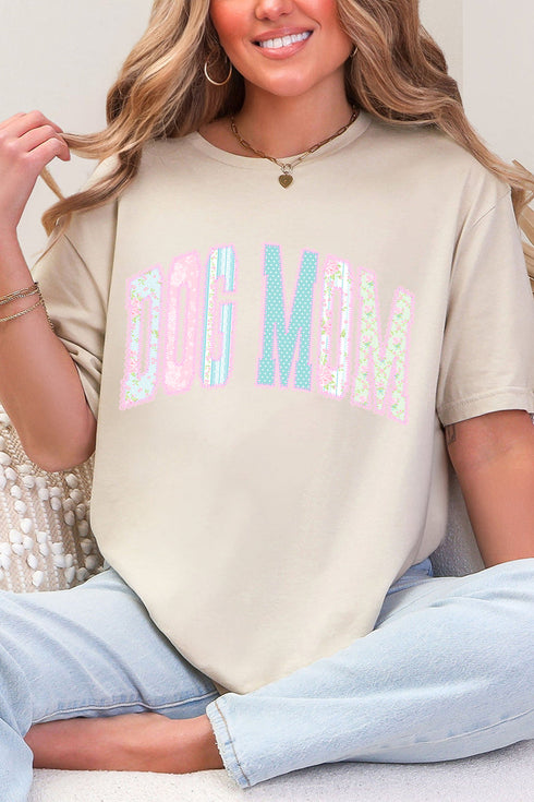 Rose Cottage Dog Mom Softstyle Adult T-Shirt