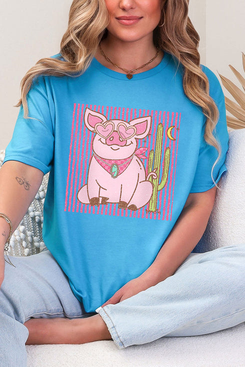Desert Diva Piggy Softstyle Adult T-Shirt