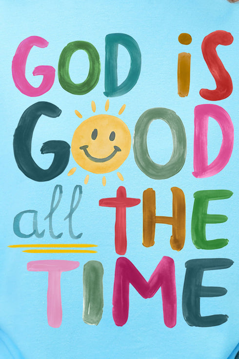 Colorful God Is Good God Softstyle Adult T-Shirt