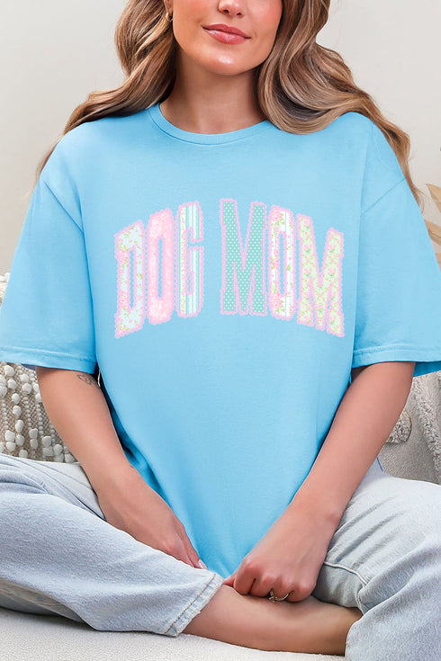 Rose Cottage Dog Mom Softstyle Adult T-Shirt