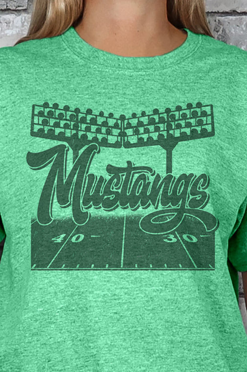 Stadium Mustangs Softstyle Adult T-Shirt