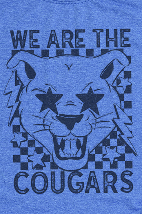 Stars We Are The Cougars Softstyle Adult T-Shirt
