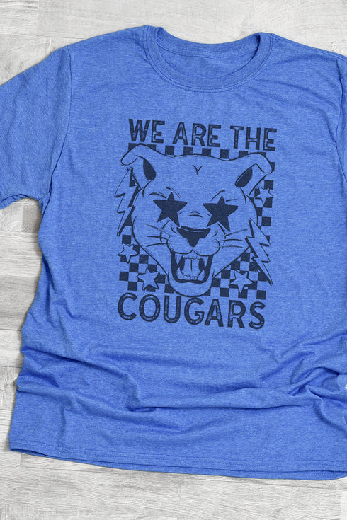 Stars We Are The Cougars Softstyle Adult T-Shirt