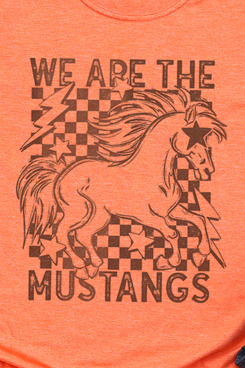 Stars We Are The Mustangs Softstyle Adult T-Shirt
