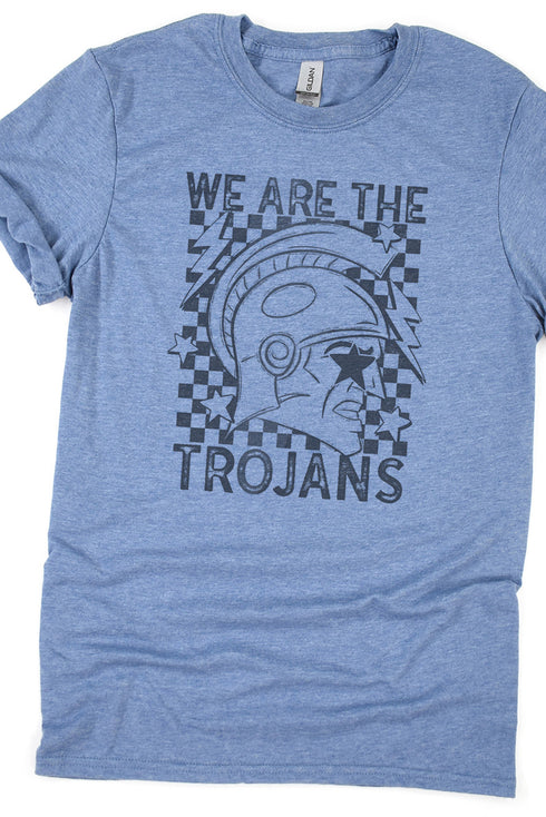 Stars We Are The Trojans Softstyle Adult T-Shirt