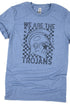 Stars We Are The Trojans Softstyle Adult T-Shirt