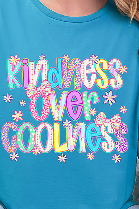 Kindness Over Coolness Softstyle Adult T-Shirt