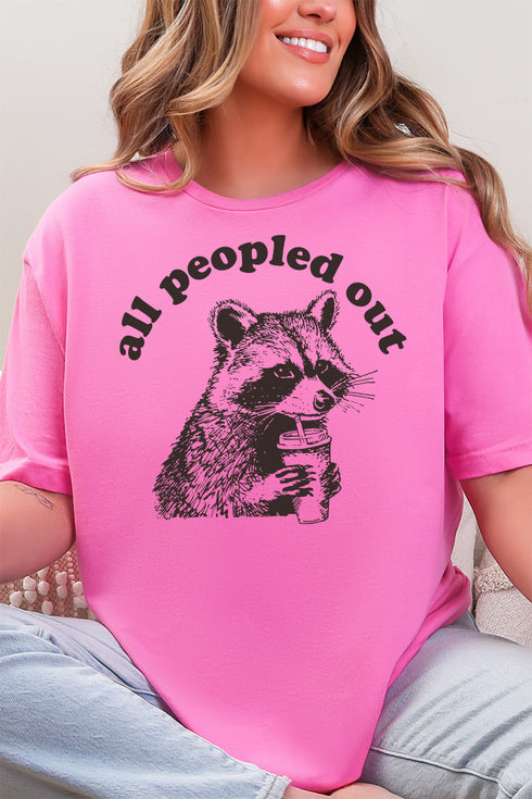 All Peopled Out Softstyle Adult T-Shirt