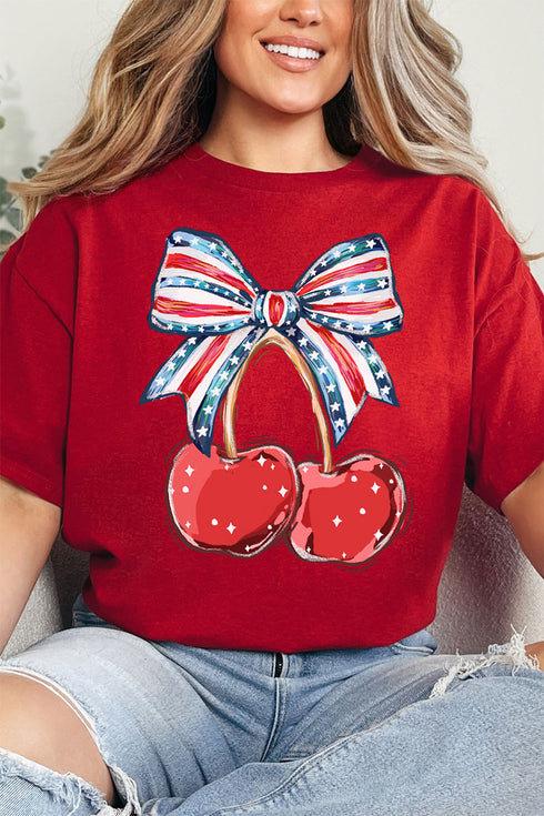 America Cherries Softstyle Adult T-Shirt