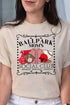 Ballpark Moms Social Club Softstyle Adult T-Shirt
