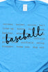 Baseball All The Things Softstyle Adult T-Shirt