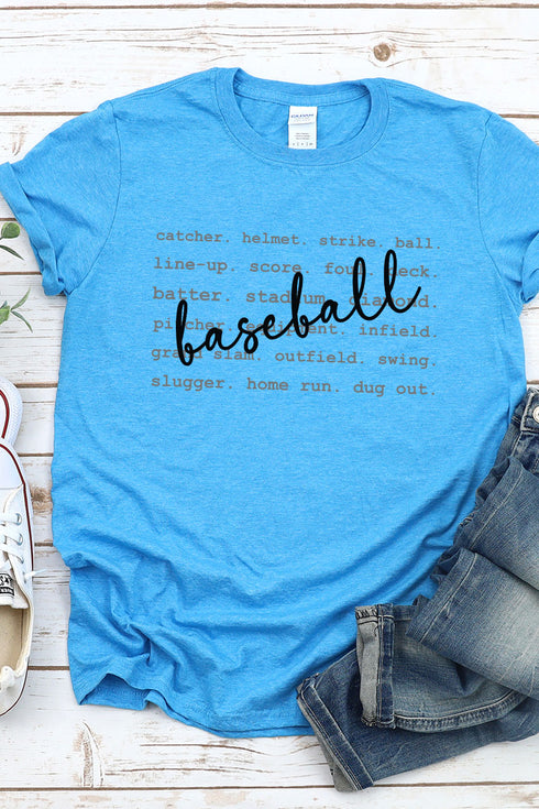 Baseball All The Things Softstyle Adult T-Shirt