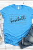 Baseball All The Things Softstyle Adult T-Shirt