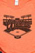 Baseball Diamond Wildcats Softstyle Adult T-Shirt