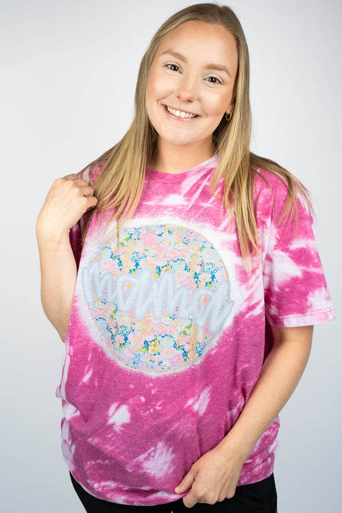 Bleached Petals For Mama Softstyle Adult T-Shirt