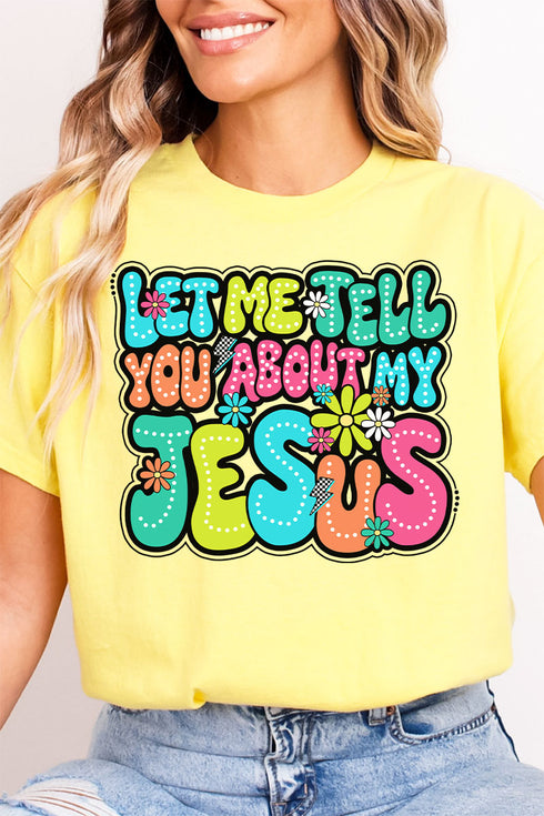 Bubble Tell You About My Jesus Softstyle Adult T-Shirt
