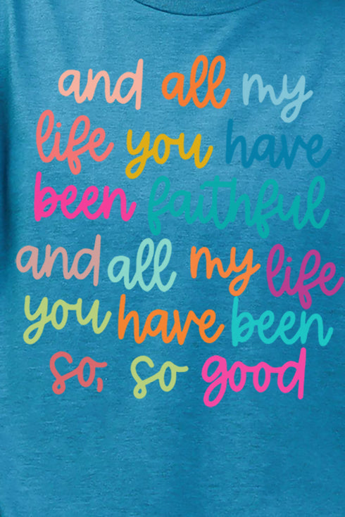 Colorful Always Faithful Softstyle Adult T-Shirt