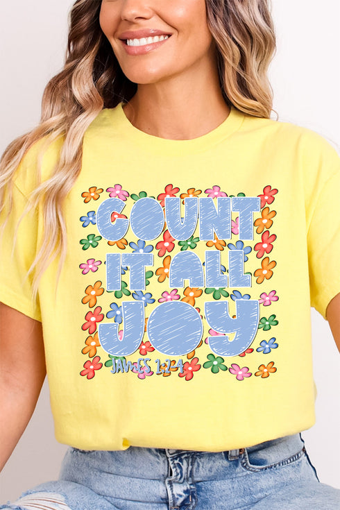 Count It All Joy Softstyle Adult T-Shirt
