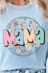 Daisies Circle Mama Softstyle Adult T-Shirt