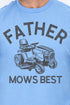 Father Mows Best Softstyle Adult T-Shirt