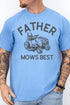 Father Mows Best Softstyle Adult T-Shirt