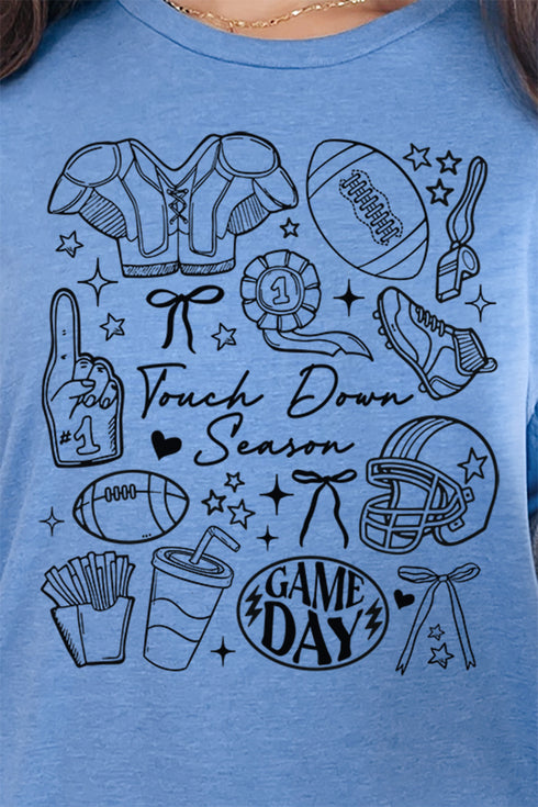 Gameday Girlie Collage Softstyle Adult T-Shirt