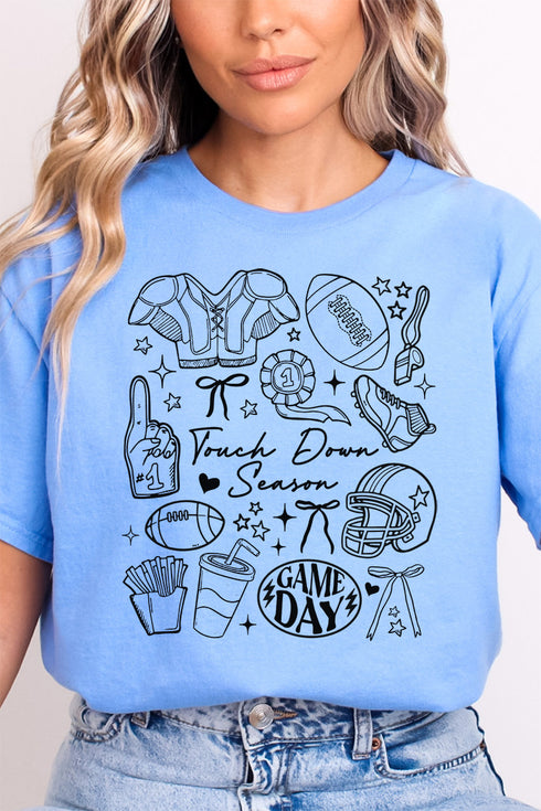 Gameday Girlie Collage Softstyle Adult T-Shirt