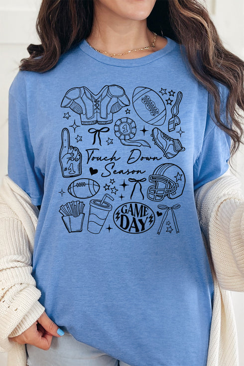 Gameday Girlie Collage Softstyle Adult T-Shirt