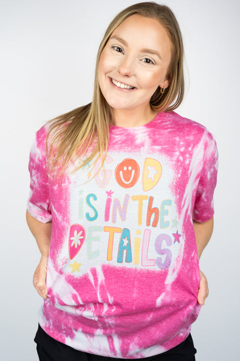 Bleached God In The Details Softstyle Adult T-Shirt