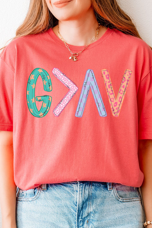 God Is Greater Softstyle Adult T-Shirt