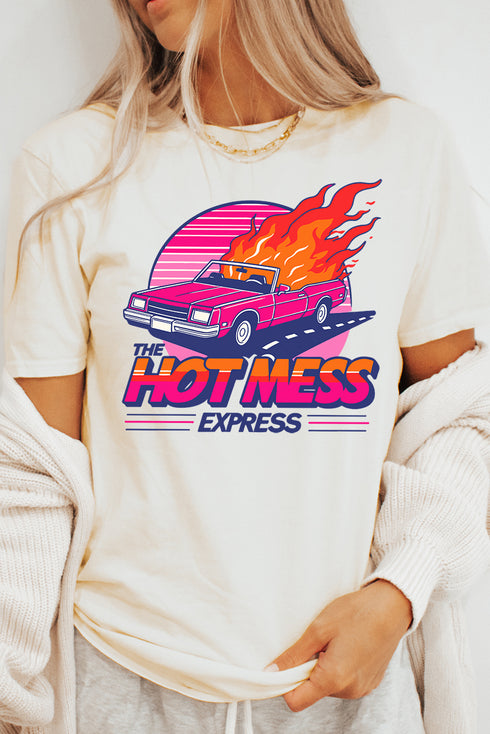 Hot Mess Express Softstyle Adult T-Shirt