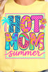 Hot Mom Summer Softstyle Adult T-Shirt
