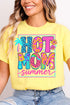 Hot Mom Summer Softstyle Adult T-Shirt