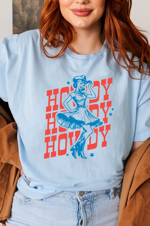Howdy Cowgirl Softstyle Adult T-Shirt