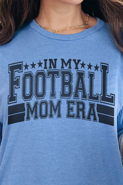 In My Football Mom Era Softstyle Adult T-Shirt