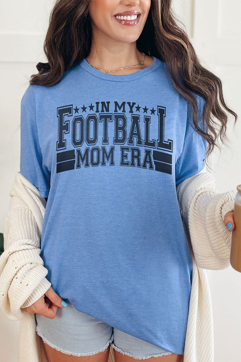 In My Football Mom Era Softstyle Adult T-Shirt
