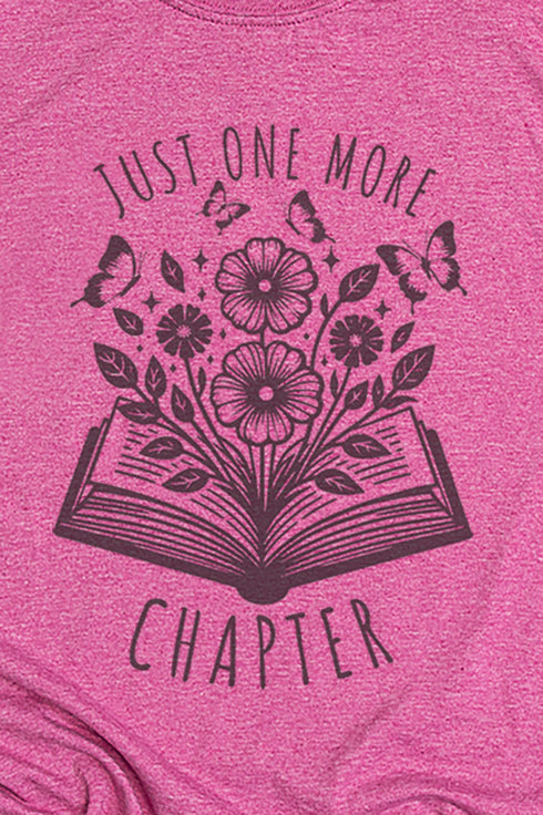 Just One More Chapter Softstyle Adult T-Shirt