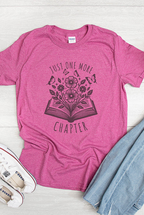 Just One More Chapter Softstyle Adult T-Shirt