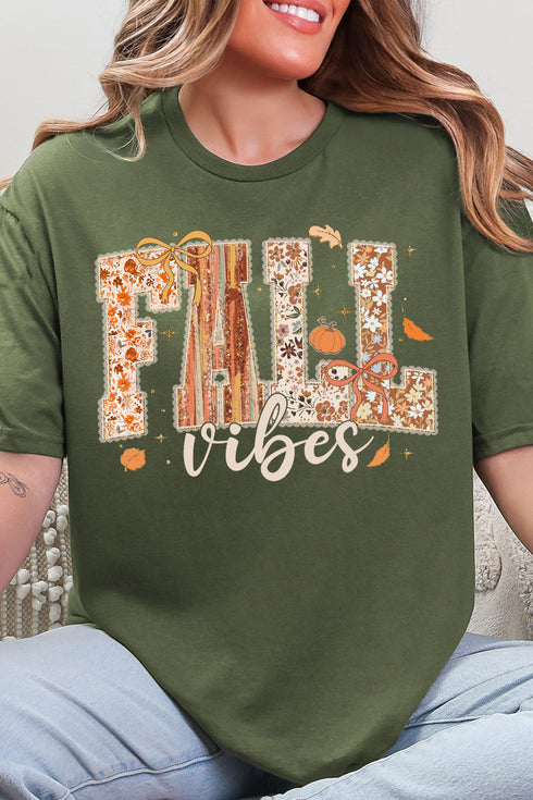 Lace Fall Vibes Softstyle Adult T-Shirt