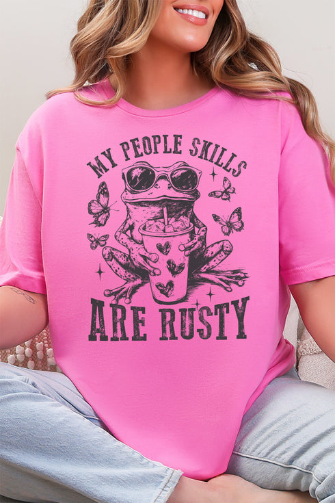 My People Skills Are Rusty Softstyle Adult T-Shirt