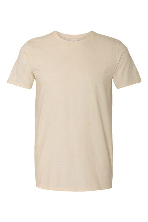 Watercolor He Lives Softstyle Adult T-Shirt