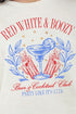 Patriotic Beer & Cocktail Club Softstyle Adult T-Shirt
