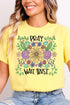 Pray Wait Trust Softstyle Adult T-Shirt