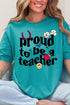 Proud Teacher Softstyle Adult T-Shirt