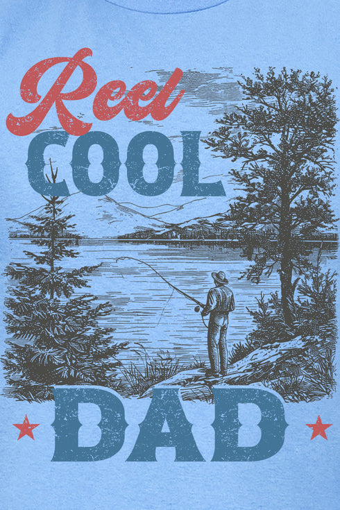 Reel Cool Dad Softstyle Adult T-Shirt
