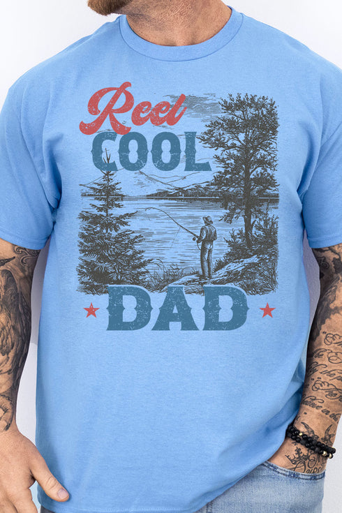 Reel Cool Dad Softstyle Adult T-Shirt