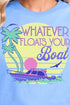 Retro Whatever Floats Your Boat Softstyle Adult T-Shirt